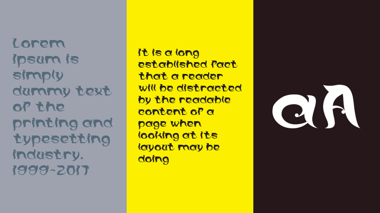 OVER THE MOUNTAIN Font Family