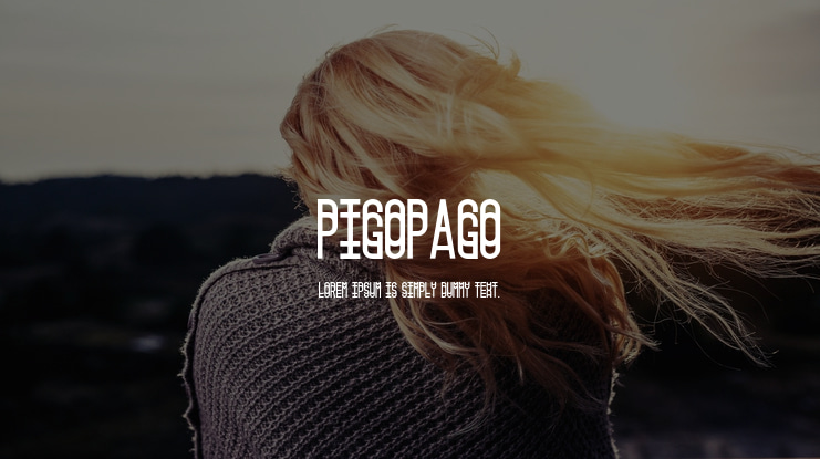 Pigopago Font