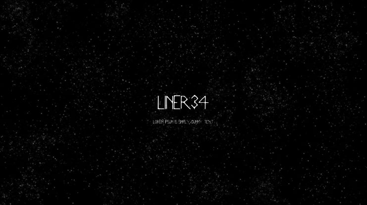 Liner34 Font