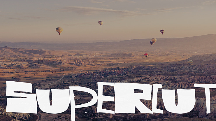 SuperCut Font