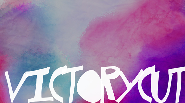 VictoryCut Font