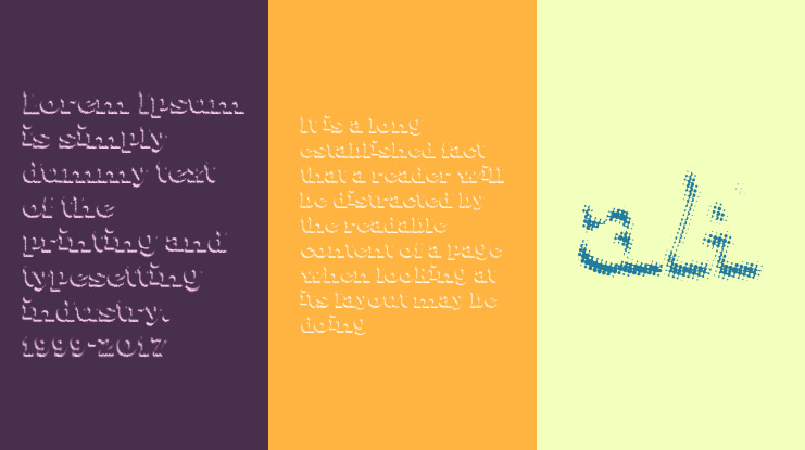 Maxxi Dots Shadows Font