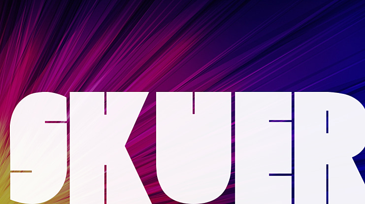 Skuer Font