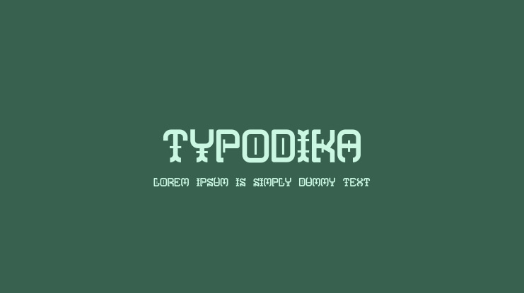 Typodika Font