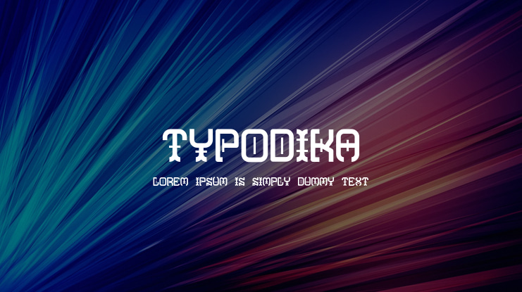 Typodika Font