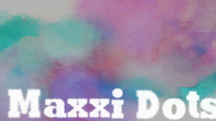 Maxxi Dots Font