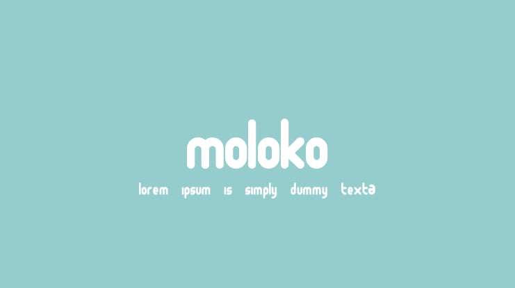 Moloko Font
