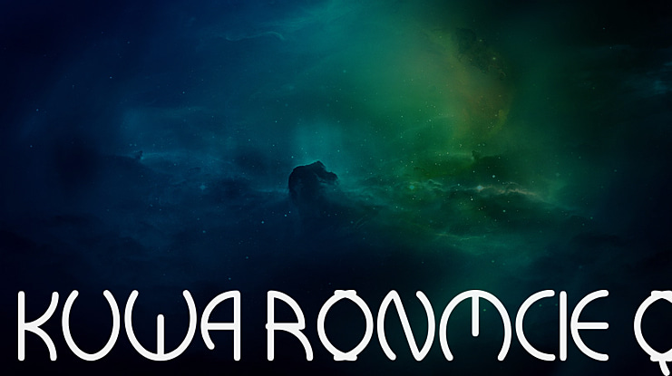 kuwa ronmcie q Font