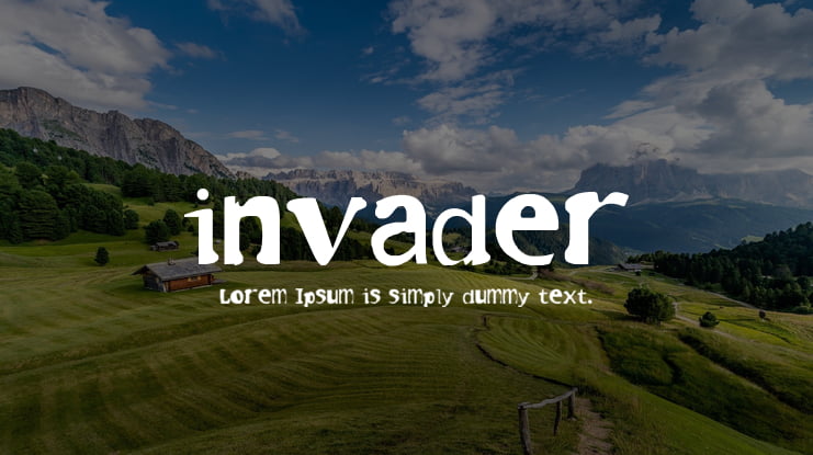 invader Font