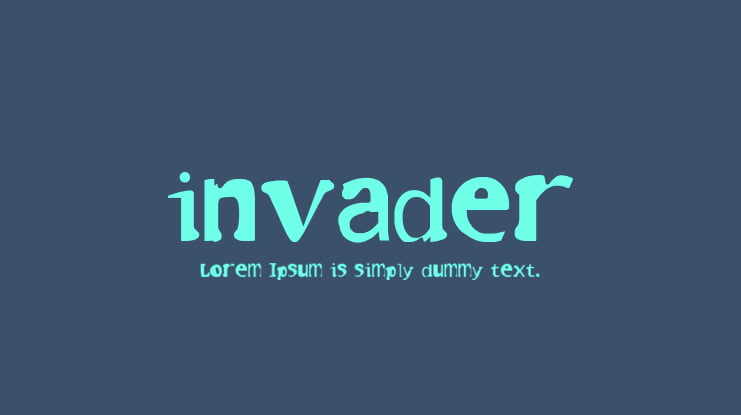 invader Font