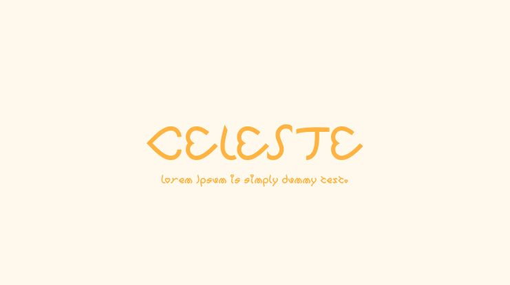 CELESTE Font Family