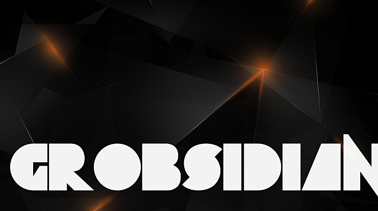 Grobsidian Font