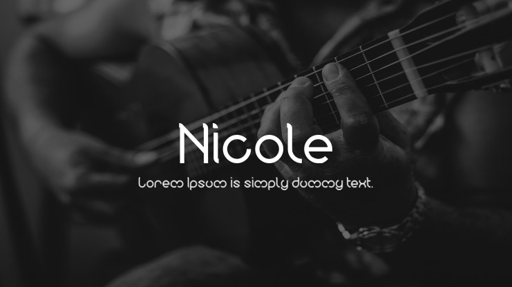 Nicole Font Family