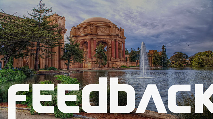 Feedback Quiet Font
