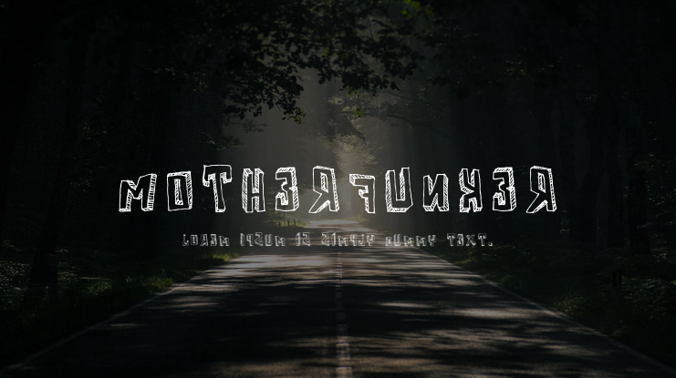 Motherfunker Font