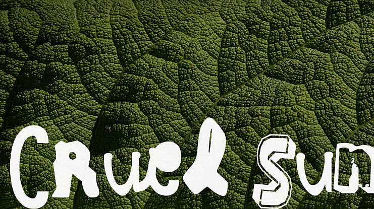 Cruel Sun Font
