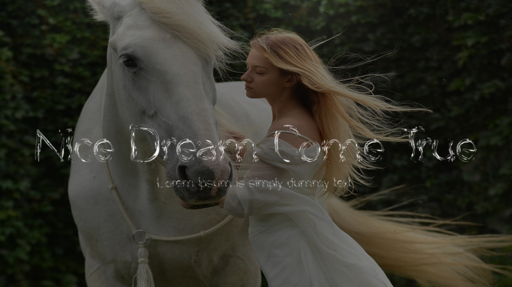 Nice Dream Come True Font