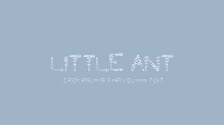 Little Ant Font