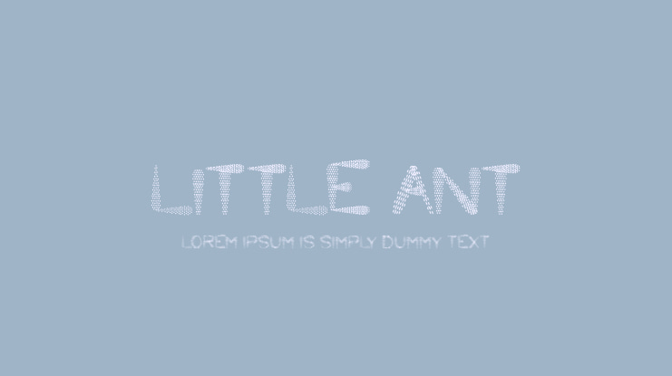 Little Ant Font
