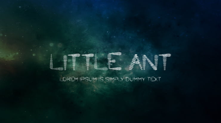 Little Ant Font