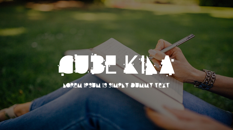 cube kila Font