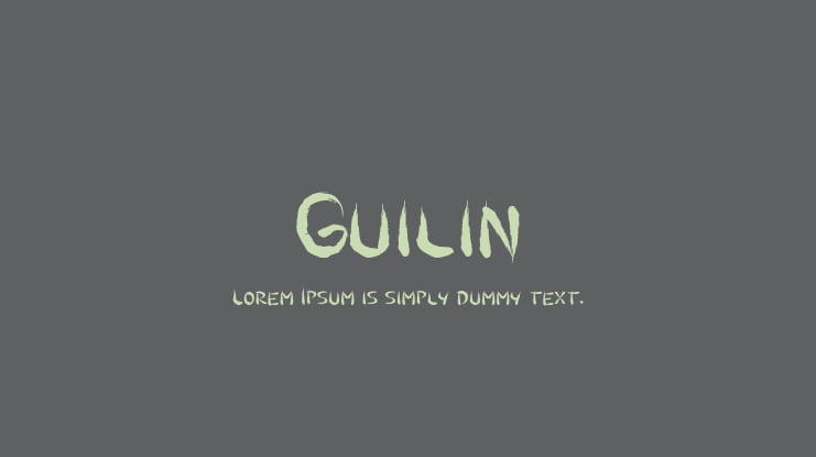 Guilin Font Family