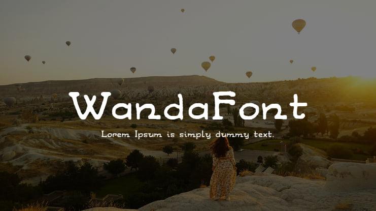 WandaFont Font
