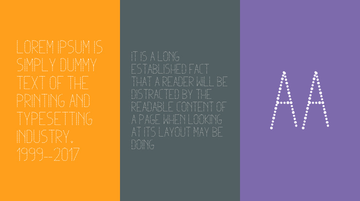 Dowted remix tfb Font