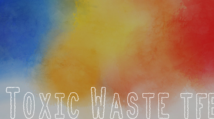 Toxic Waste tfb Font