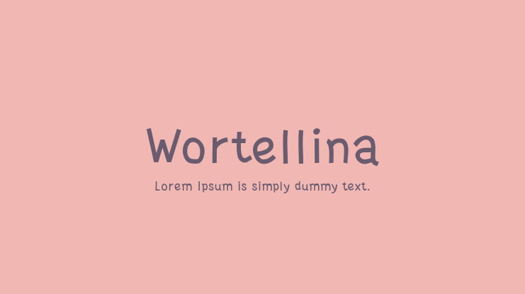 Wortellina Font