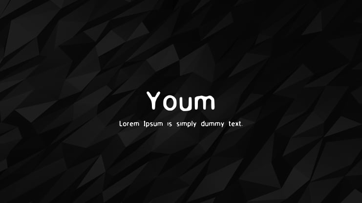 Youm Font