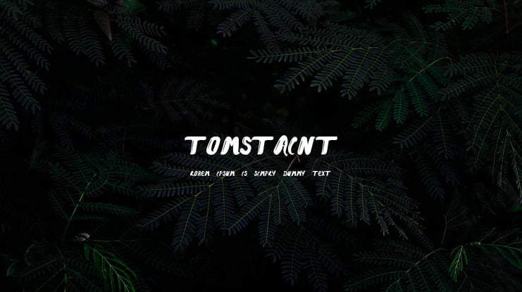 tomstaint Font