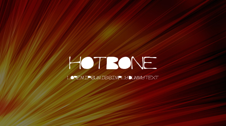 HotBone Font