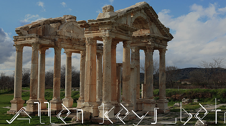 Allen Keys_beta Font