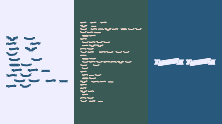 Adhesive Nr. Seven Font