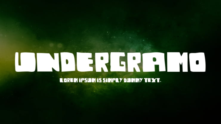 undergramo Font