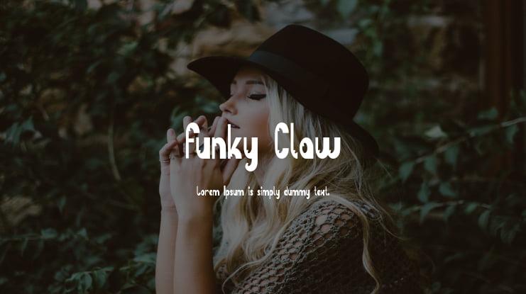 Funky Claw Font
