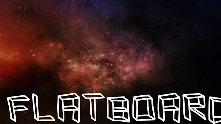 flatboard Font