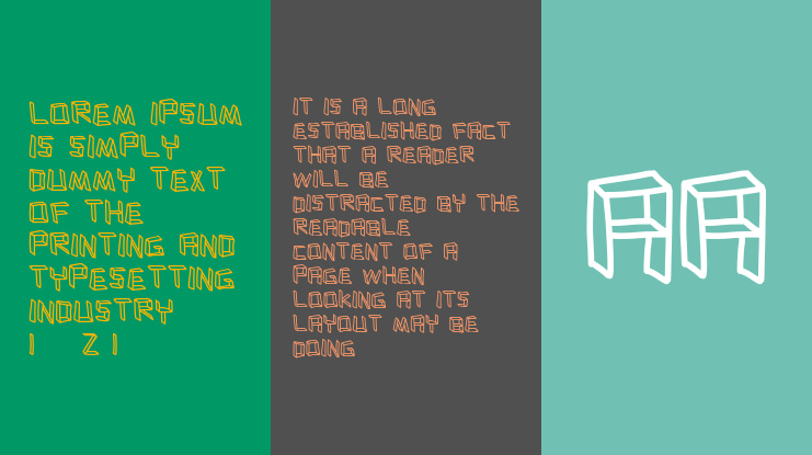 flatboard Font