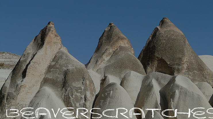 BeaverScratches Font