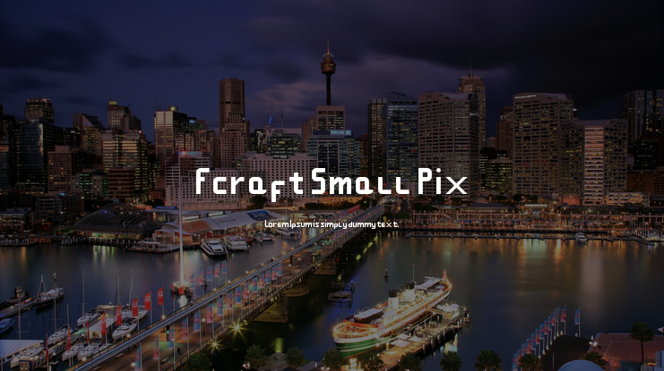 Fcraft Small Pix Font