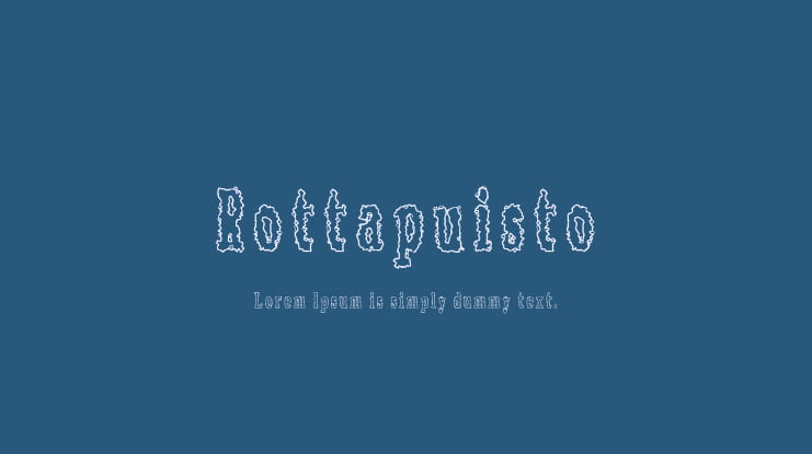 Rottapuisto Font Family