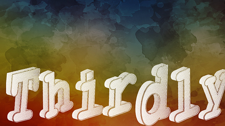 Thirdly Font