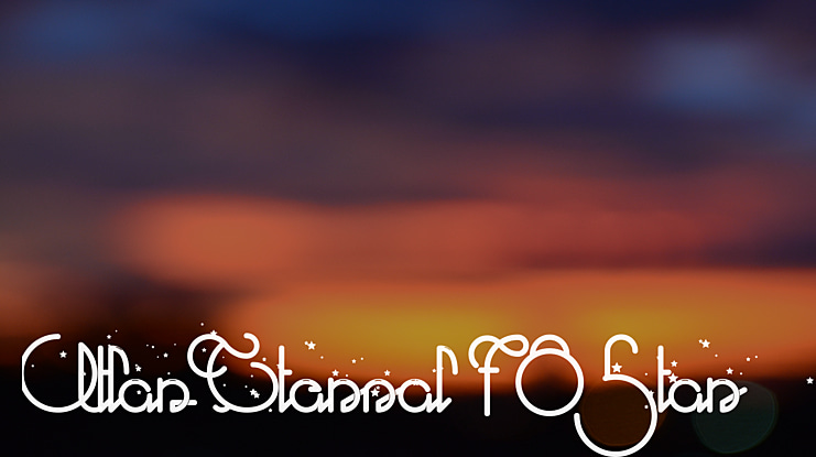 Atlas Eternal 78 Star Font Family