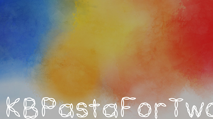 KBPastaForTwo Font