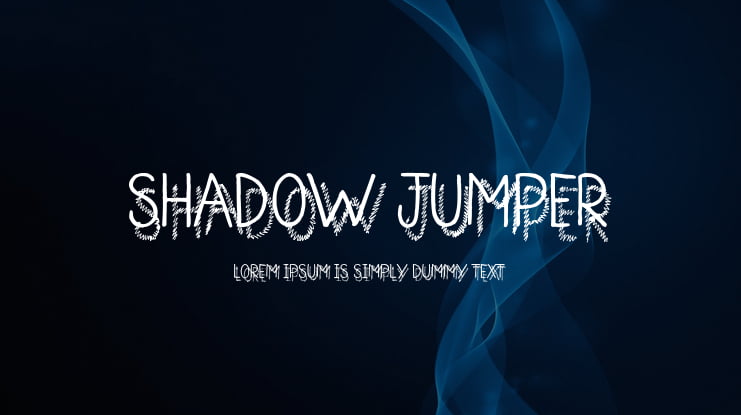Shadow Jumper Font