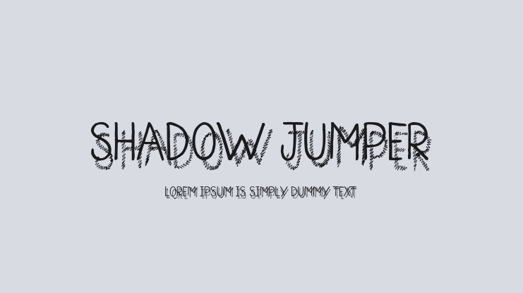 Shadow Jumper Font