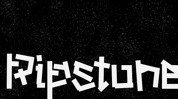 Ripstone Font