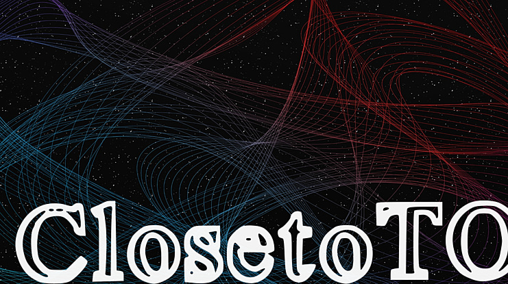 ClosetoTO Font