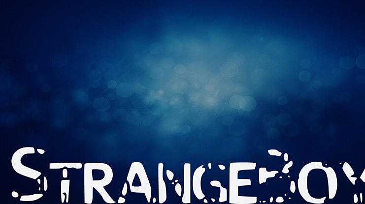 StrangeBoy Font